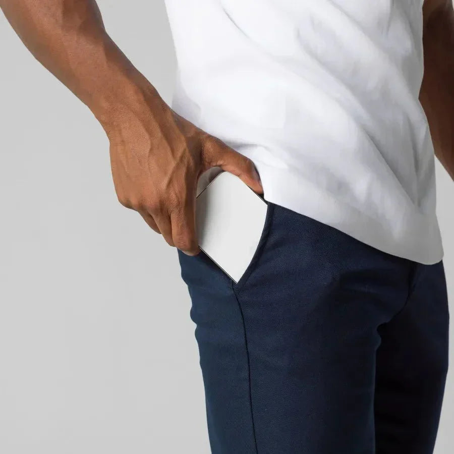 Skinny chino's - Heren Stretch slim fit Chino broek-Boutique Moda