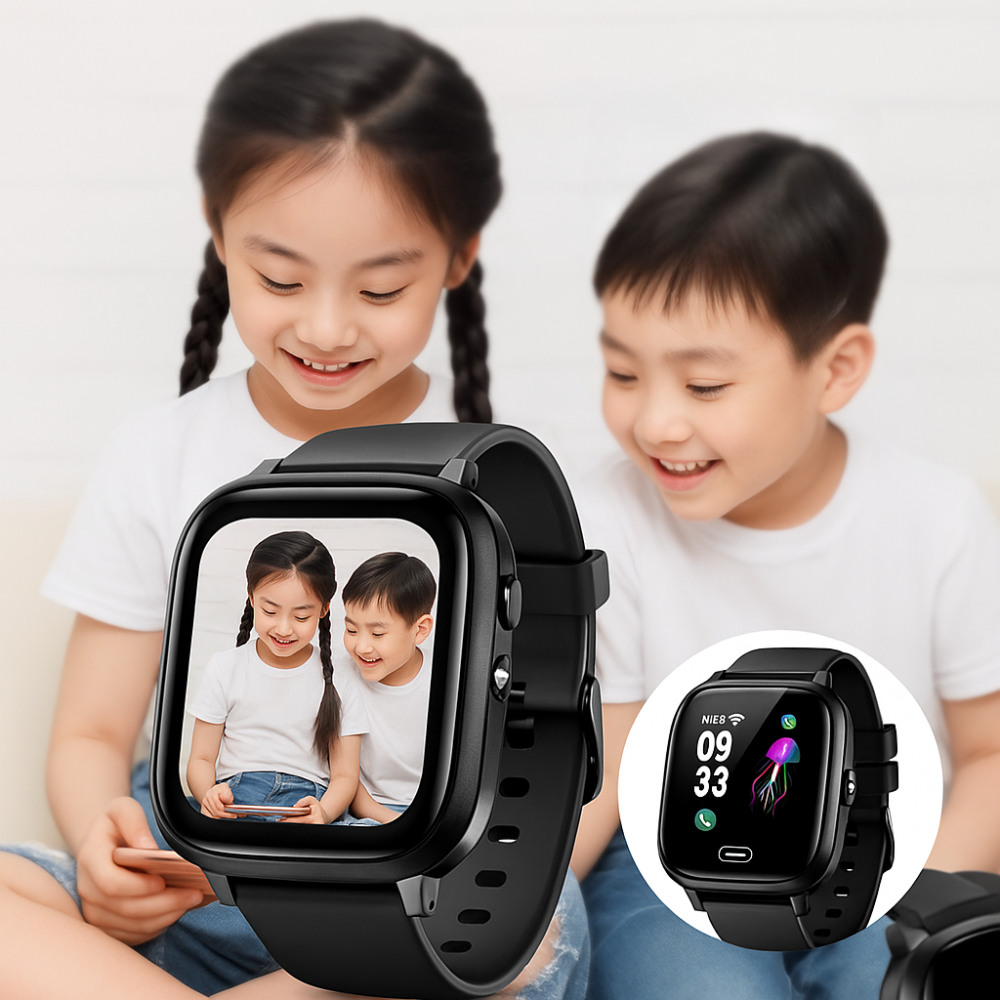 Slimme horloge voor kinderen - Waterdicht slim horloge met GPS en camera-Boutique Moda