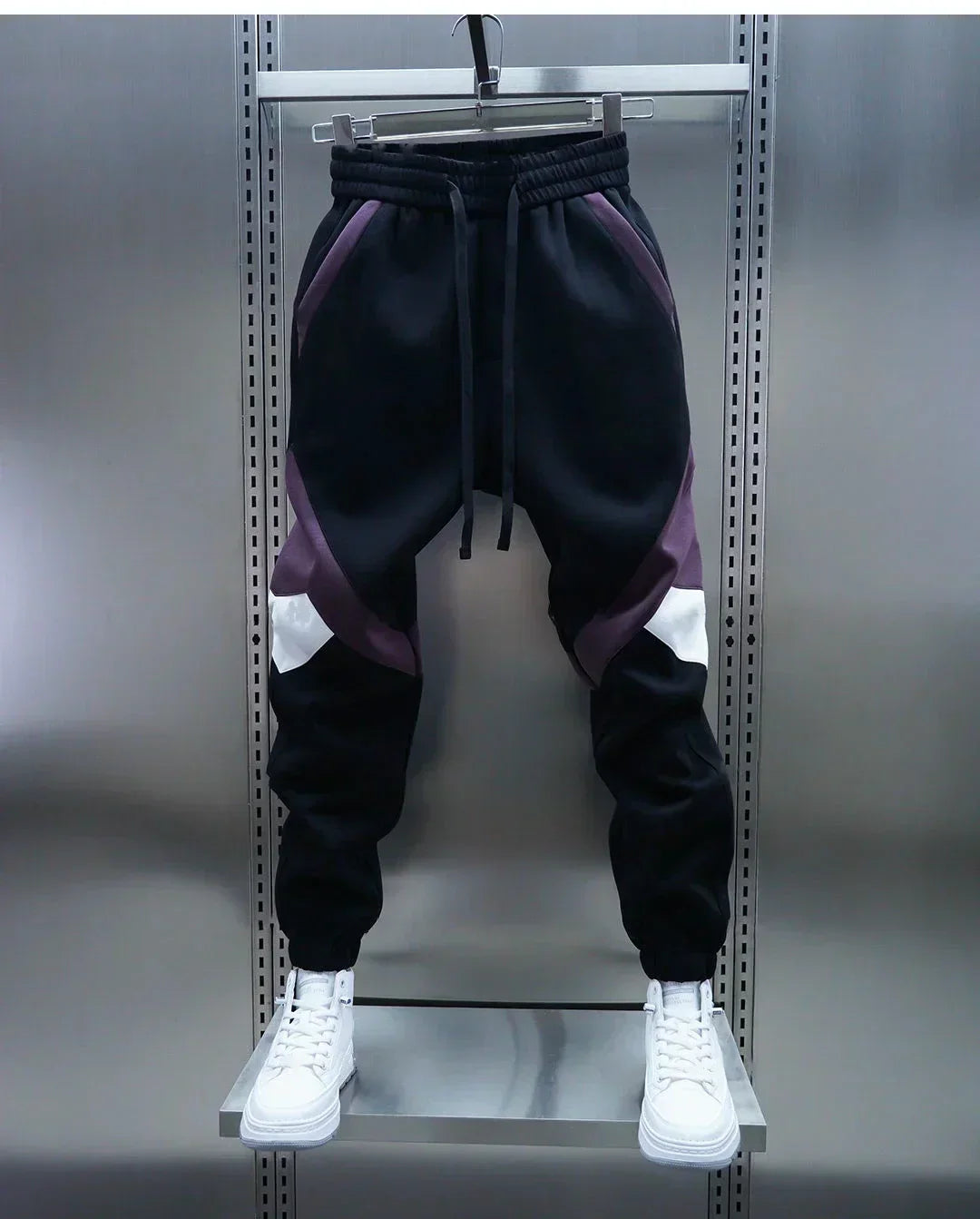 Spoorbroek | Elastische Taille | Sport | Broek met Manchet | Joggers voor Mannen-Boutique Moda