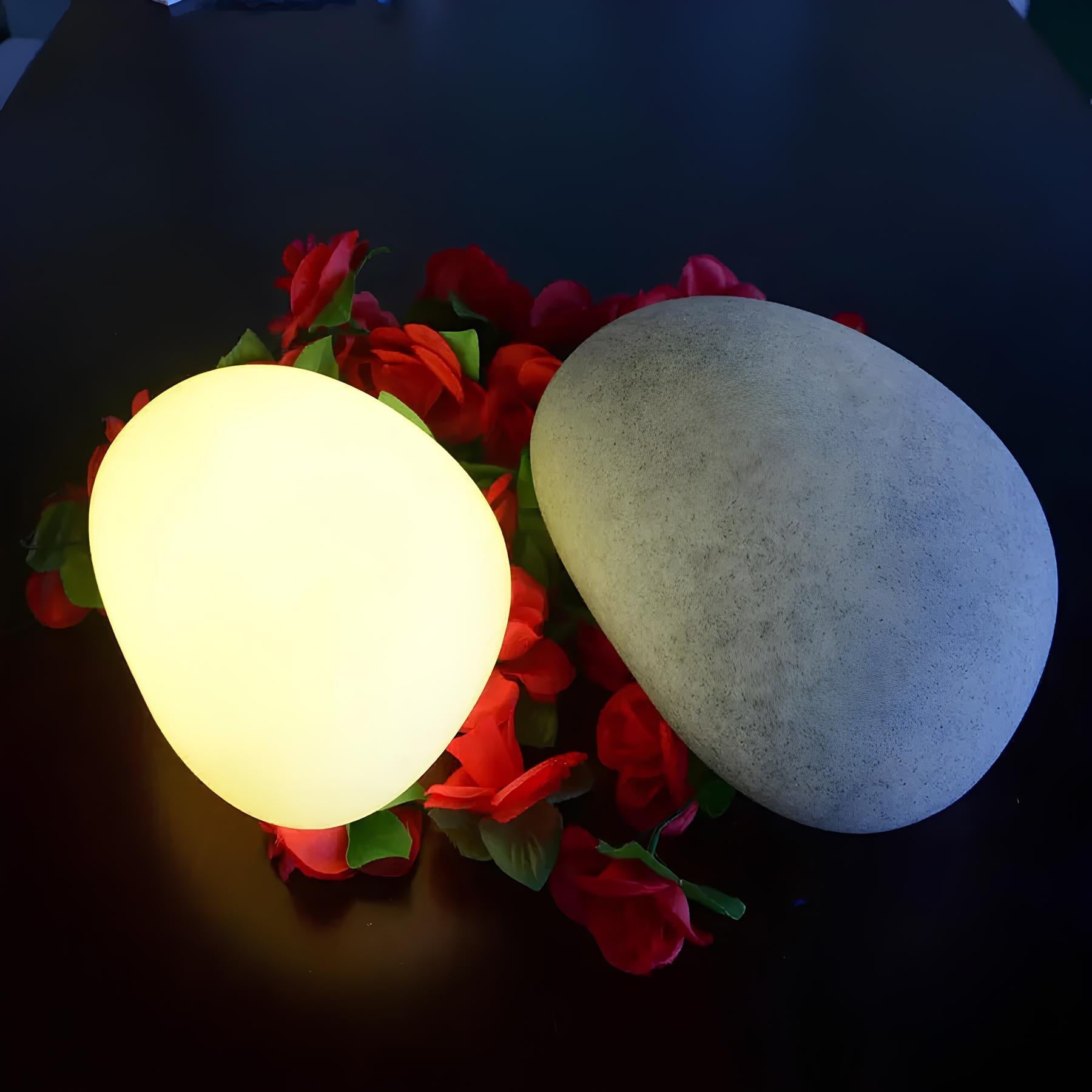Stenen Lamp - Oplaadbare USB Buiten Patio Tuinverlichting-Boutique Moda