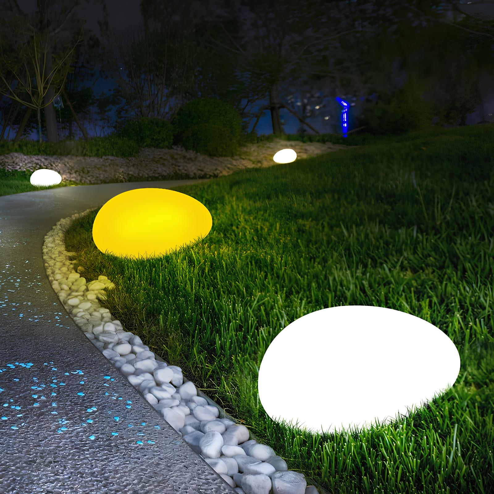 Stenen Lamp - Oplaadbare USB Buiten Patio Tuinverlichting-Boutique Moda