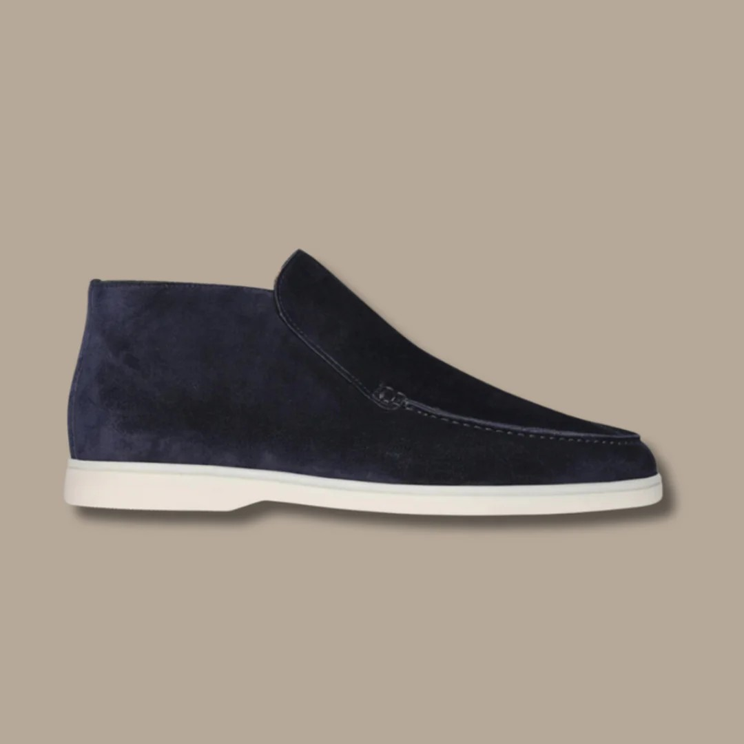 Suède Loafers – Comfortabel – Instappers – Hereninstappers – Herenschoenen-Boutique Moda