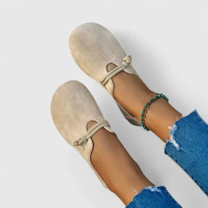 Suède Loafers | Comfortabel | Plat | Instapschoenen | Damesschoenen-Boutique Moda