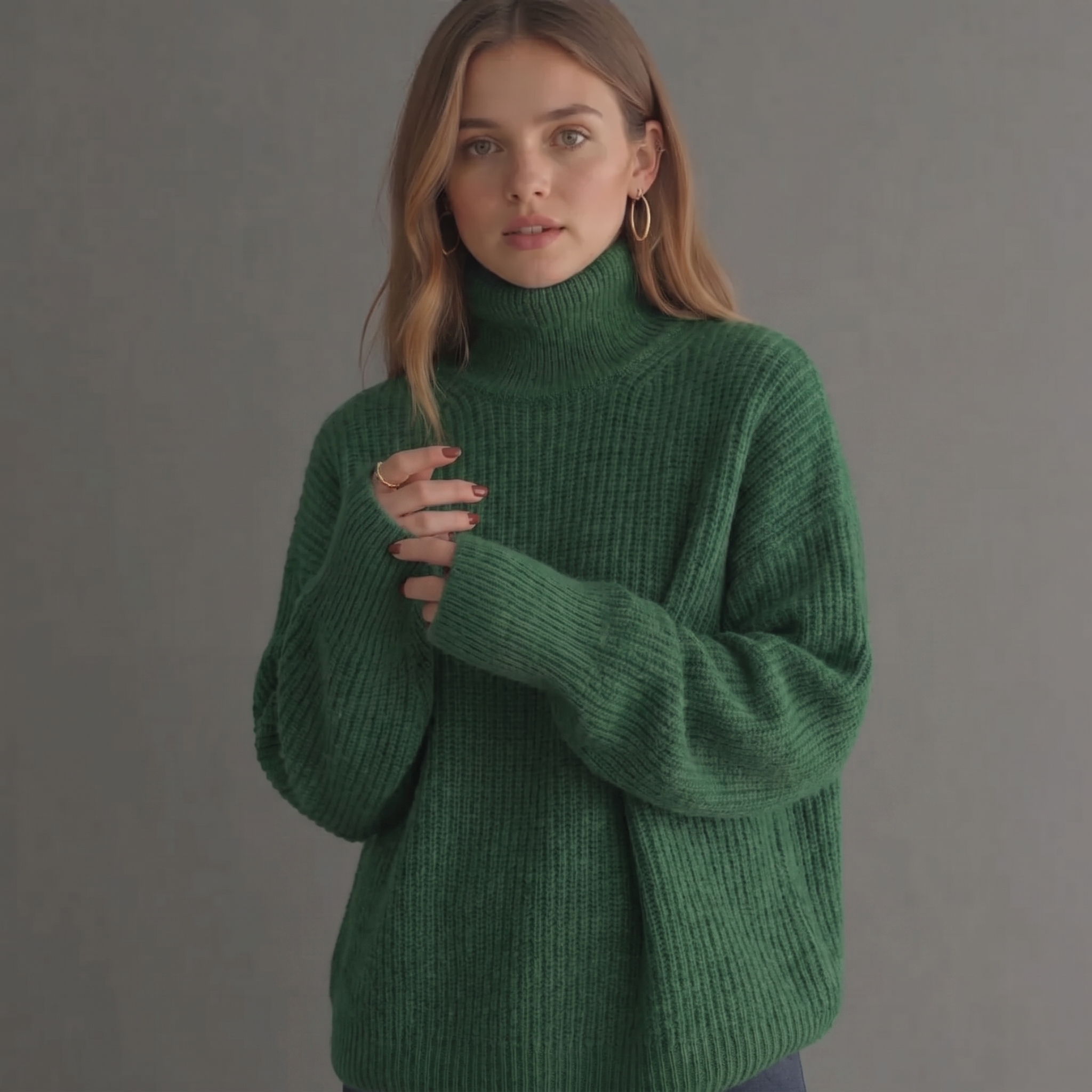 Sweater | Casual | Effen pullover voor dames-Boutique Moda