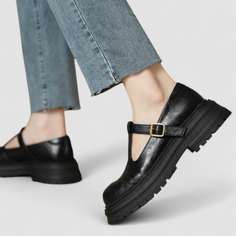 T-Bar schoenen | Comfortabel | Stevig | Mary Jane schoenen | Damesloafers-Boutique Moda