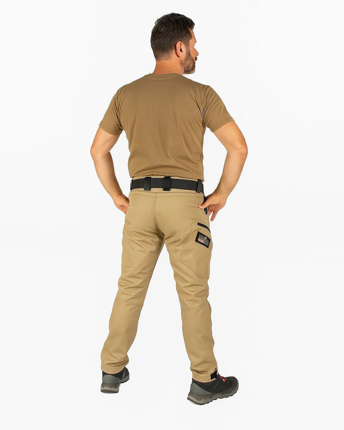 Werkbroek Heren – Tactische Cargobroek met Kniestukken en Ritszakken-Boutique Moda