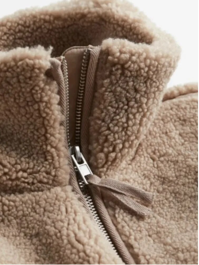 Teddy Jas - Dames Oversized Teddy Fleece Winterjas-Boutique Moda