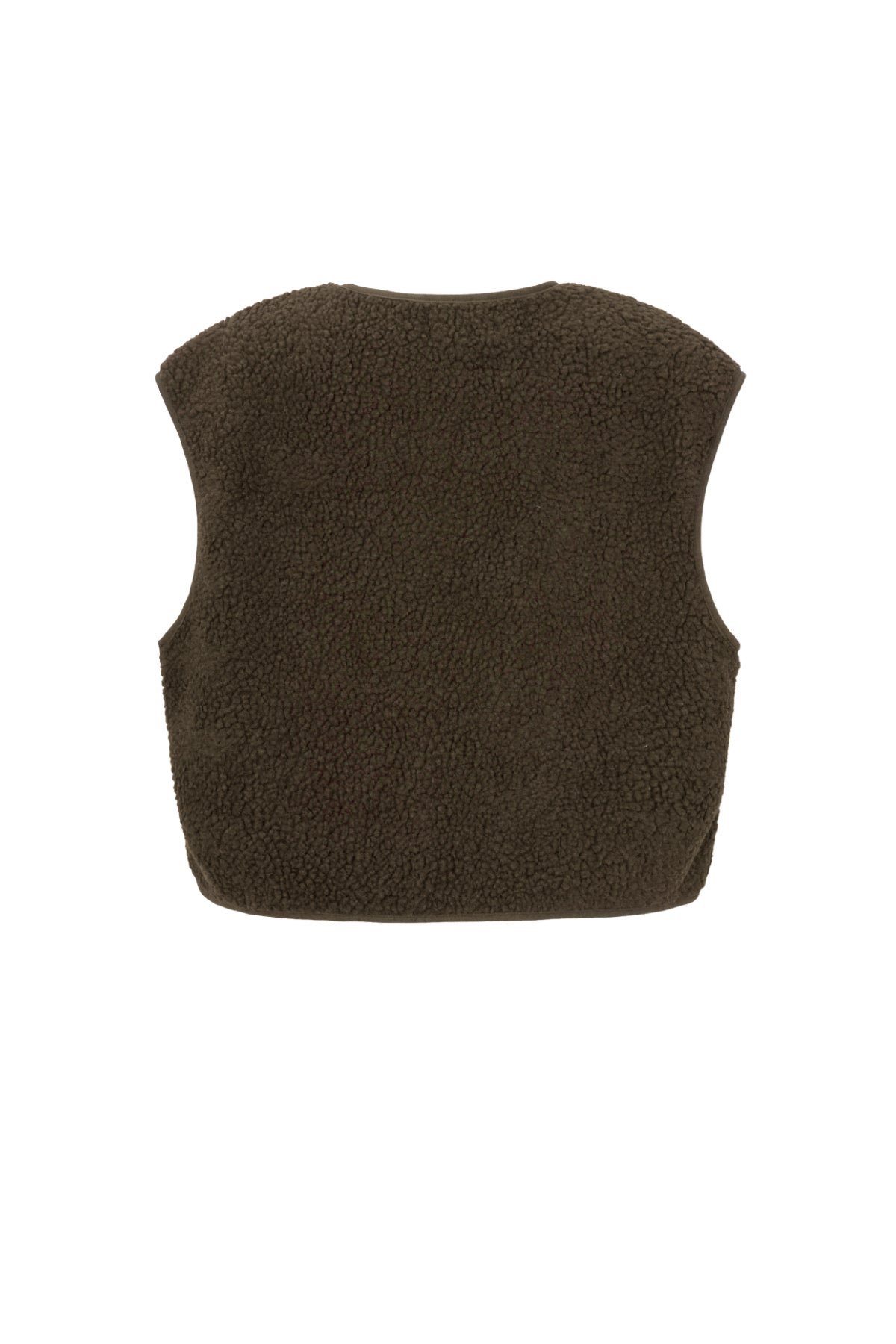 Teddy Vest - Mouwloos - Los model - Fleece Vest - Damesvest-Boutique Moda
