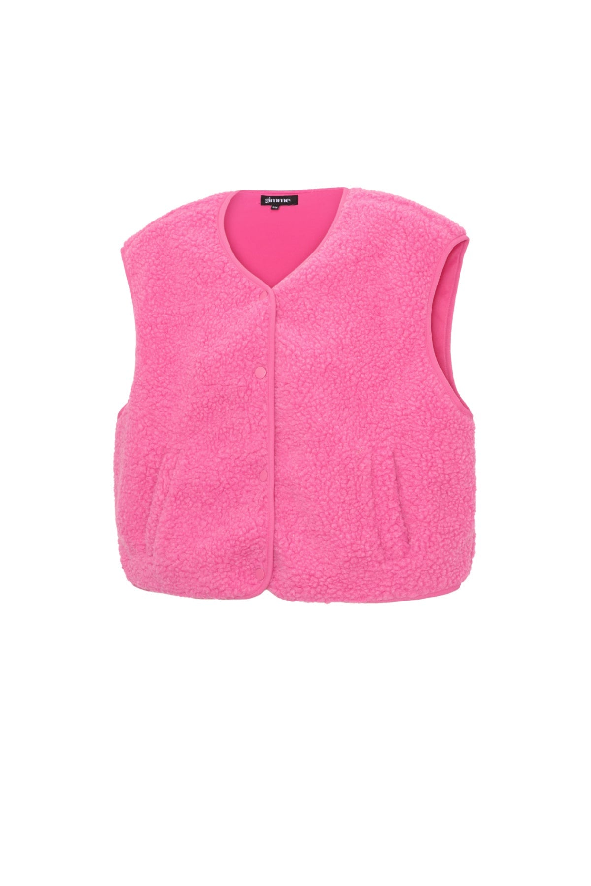 Teddy Vest - Mouwloos - Los model - Fleece Vest - Damesvest-Boutique Moda