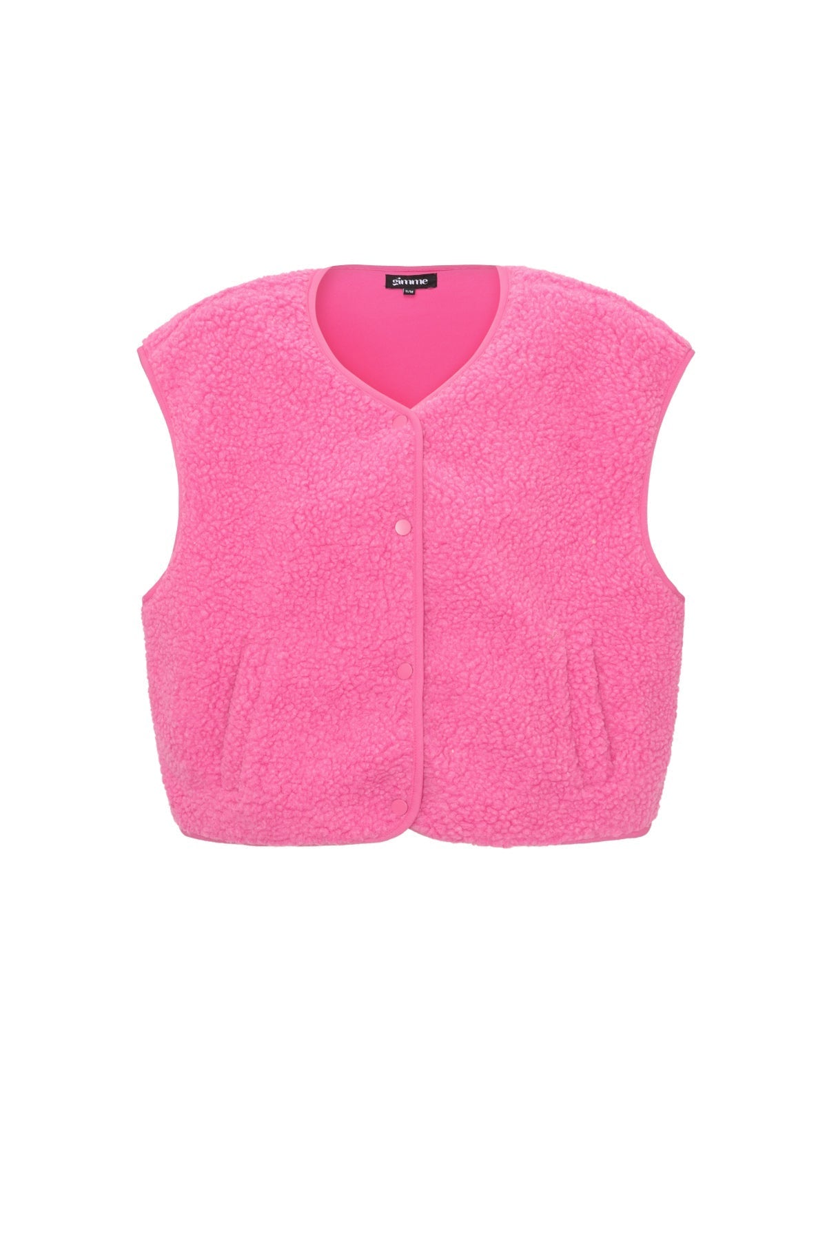 Teddy Vest - Mouwloos - Los model - Fleece Vest - Damesvest-Boutique Moda