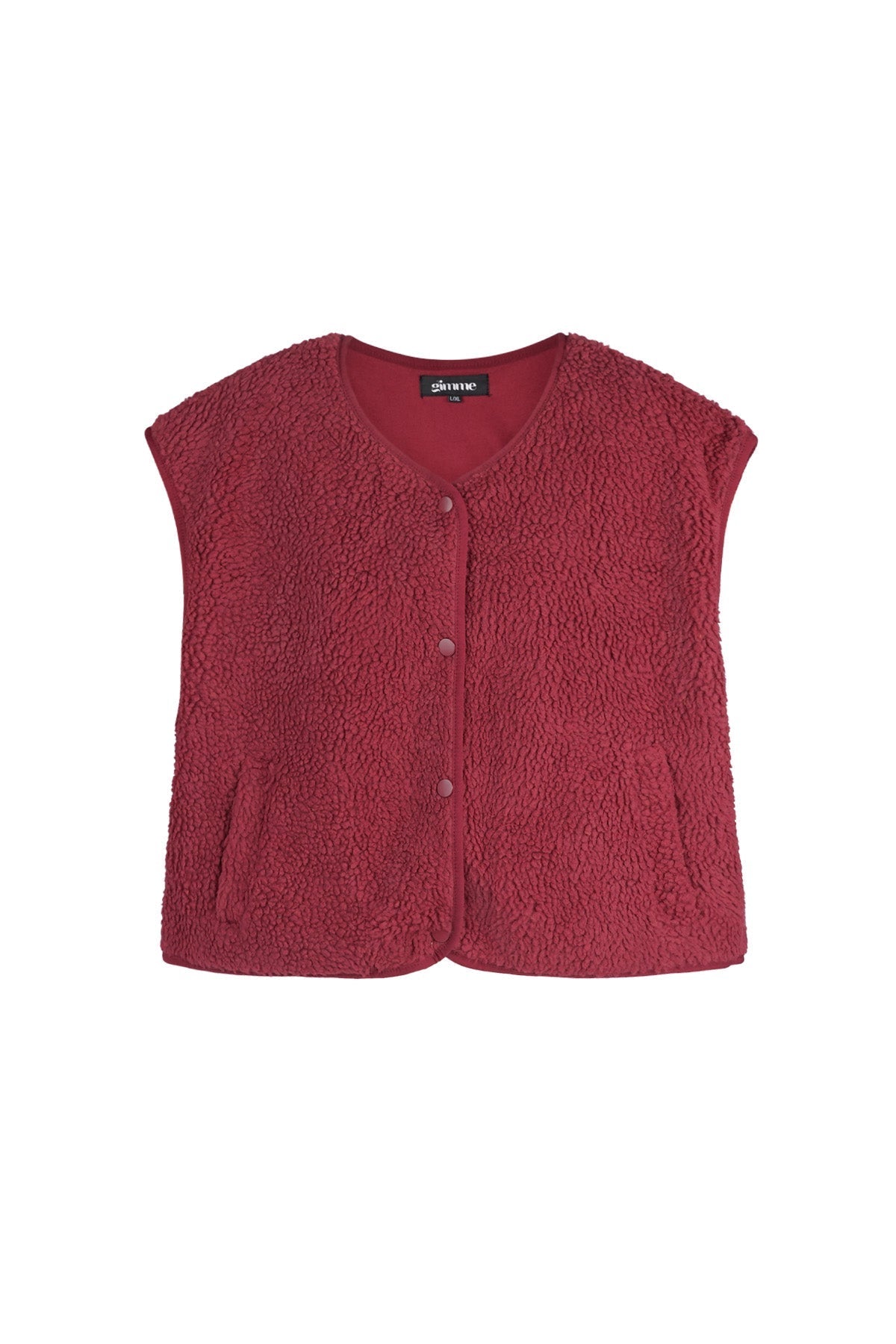 Teddy Vest - Mouwloos - Los model - Fleece Vest - Damesvest-Boutique Moda
