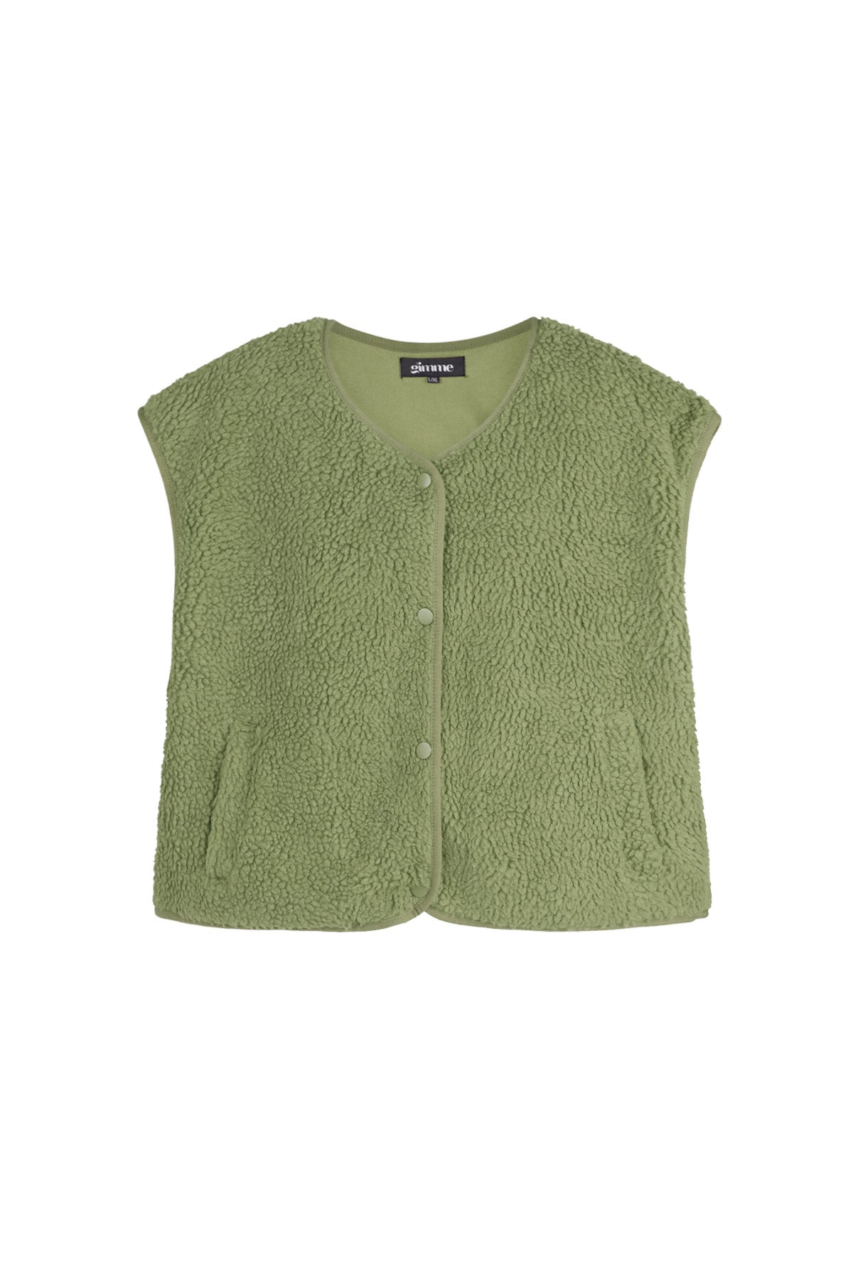 Teddy Vest - Mouwloos - Los model - Fleece Vest - Damesvest-Boutique Moda