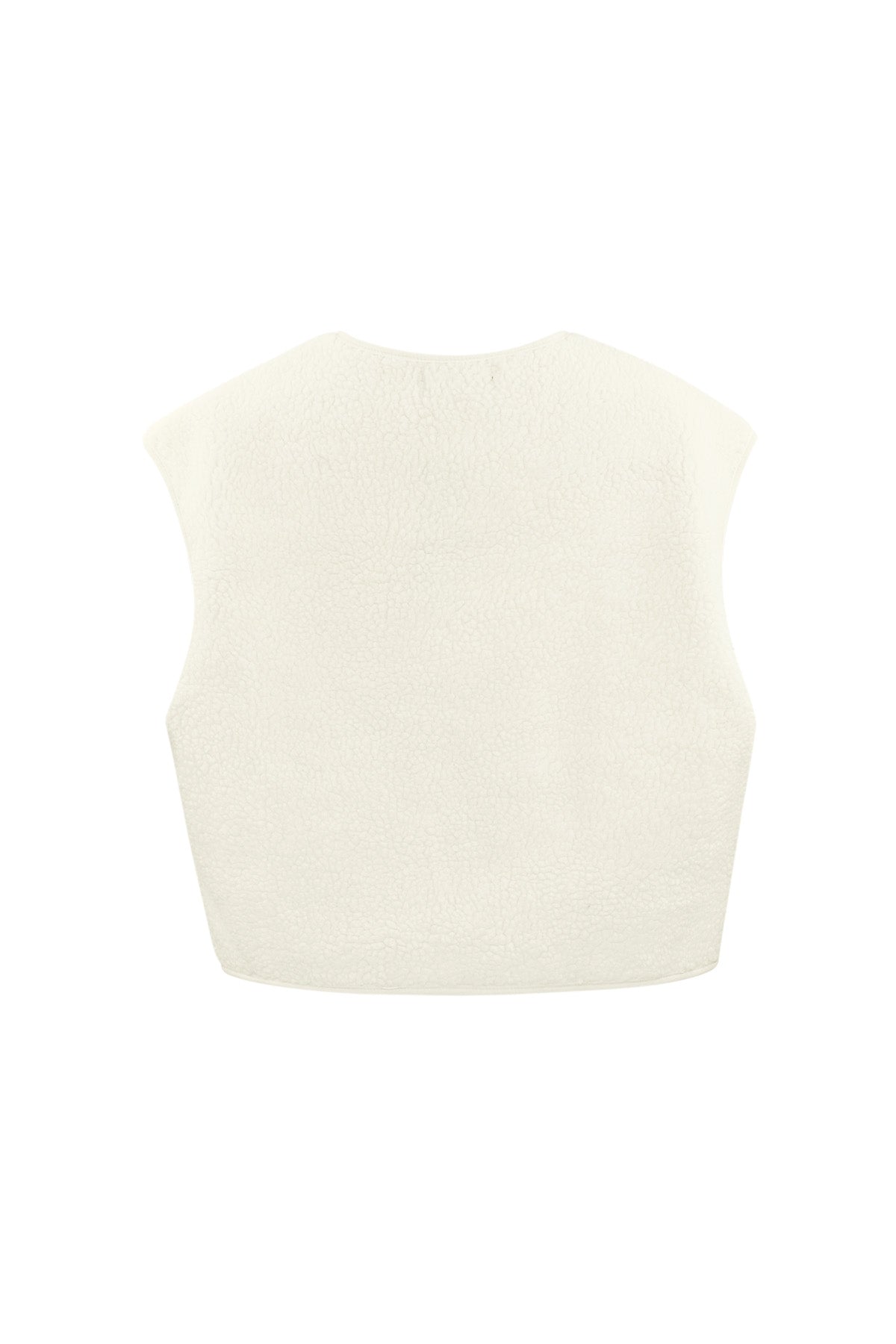 Teddy Vest - Mouwloos - Los model - Fleece Vest - Damesvest-Boutique Moda