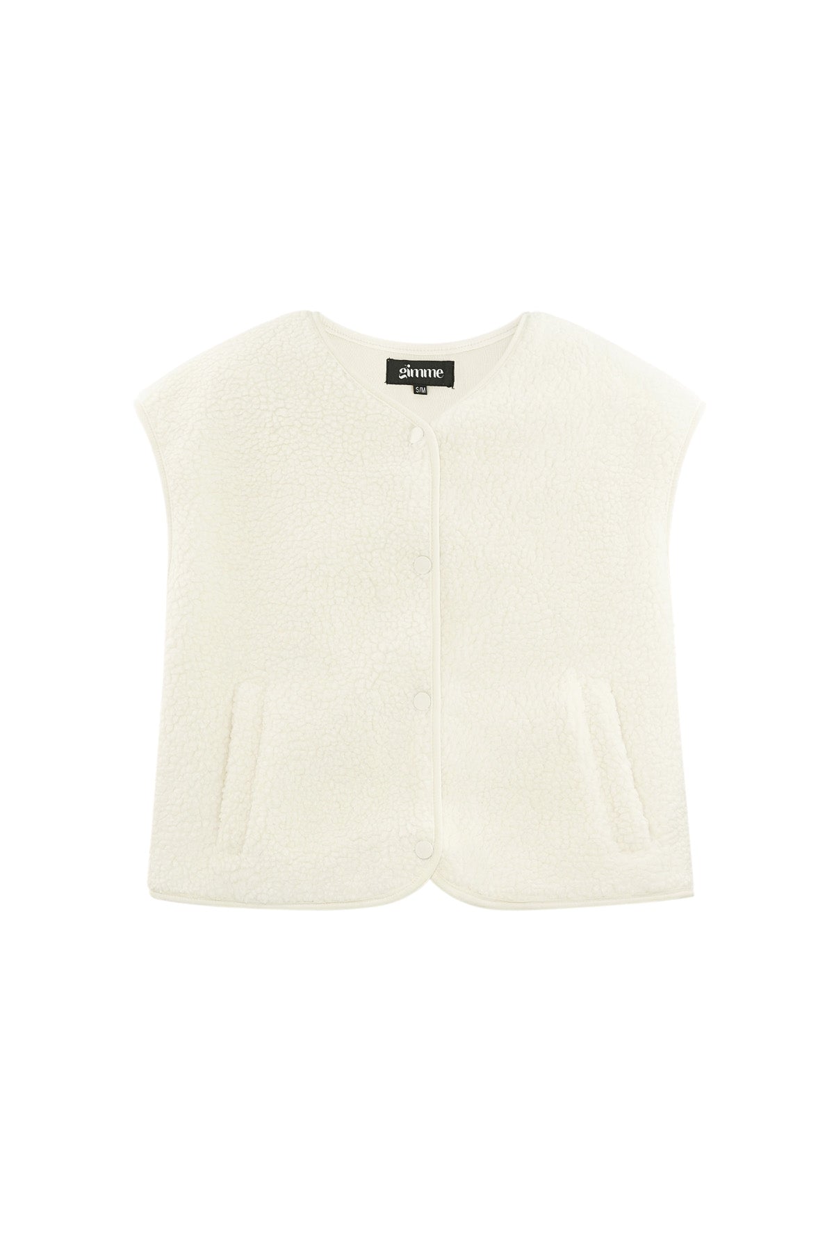 Teddy Vest - Mouwloos - Los model - Fleece Vest - Damesvest-Boutique Moda