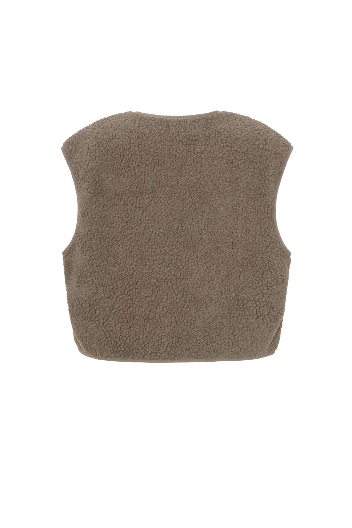 Teddy Vest - Mouwloos - Los model - Fleece Vest - Damesvest-Boutique Moda