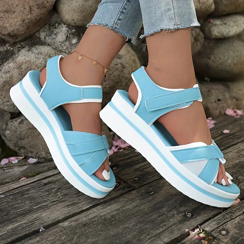 Tiana Platform sandalen | Comfortabele sportieve sandalen voor dames-Boutique Moda