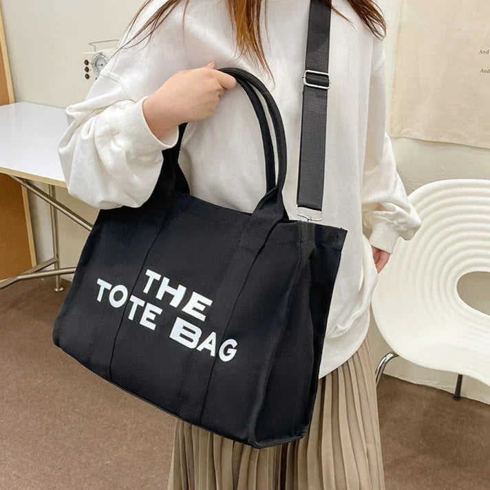 Tote Tas | Groot | Canvas | Shopper Tas | Schoudertas-Boutique Moda