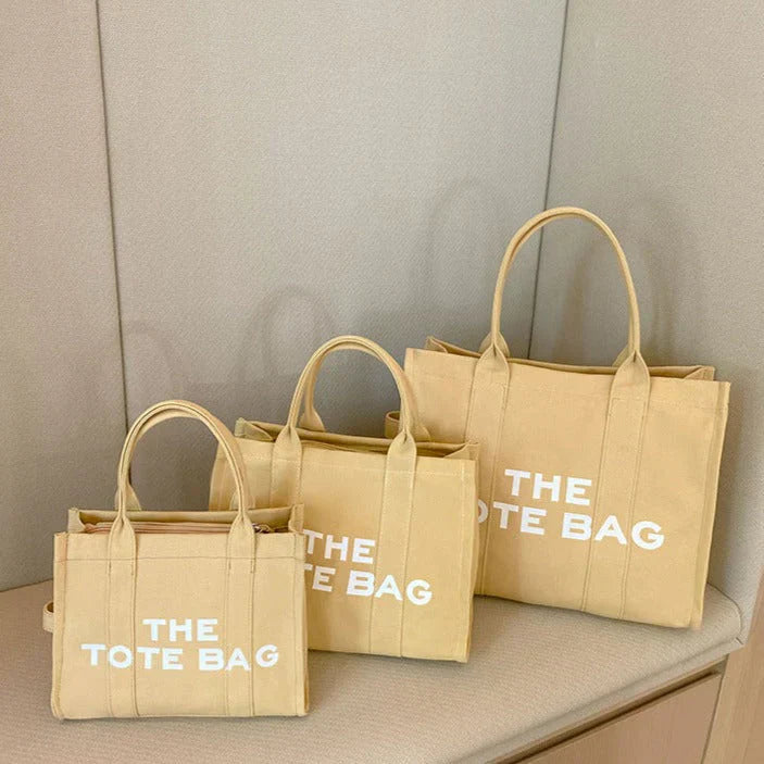 Tote Tas | Groot | Canvas | Shopper Tas | Schoudertas-Boutique Moda