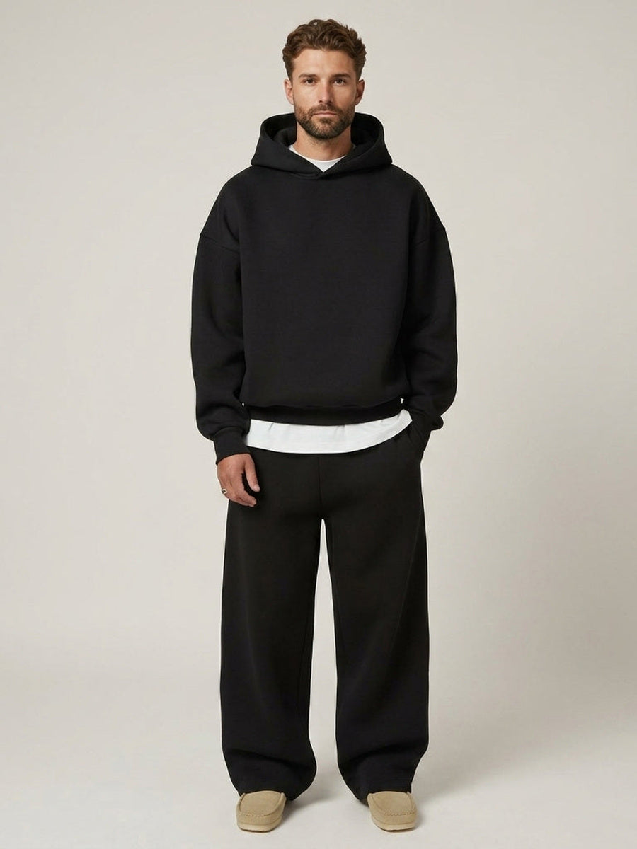 Trainingspak - Met capuchon - Rechte pijpen - Set met hoodie en joggingbroek - Trainingspak voor heren-Boutique Moda