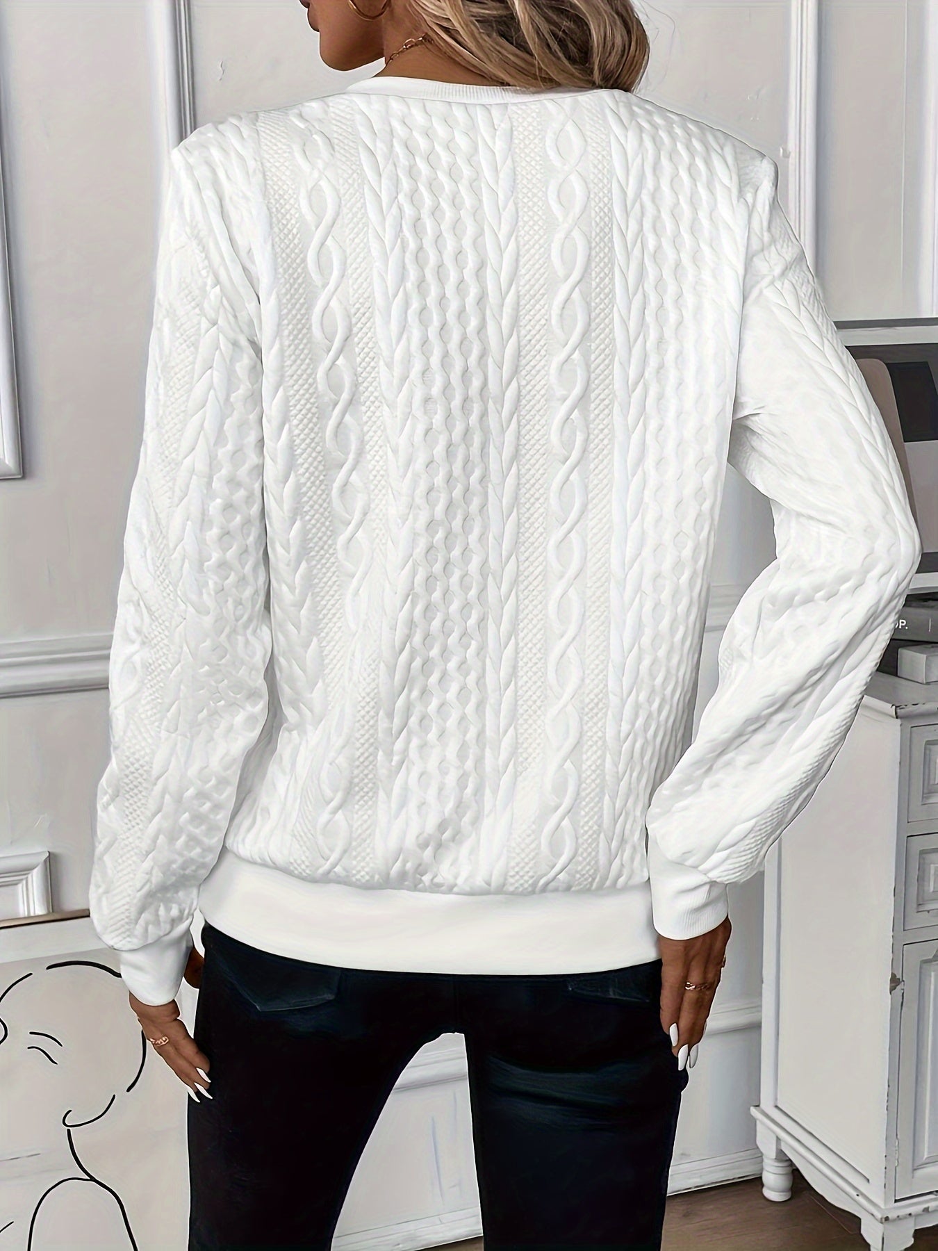Trui met halve rits | Regular Fit | Ronde Hals | Sweater met halve rits | Dameskleding-Boutique Moda