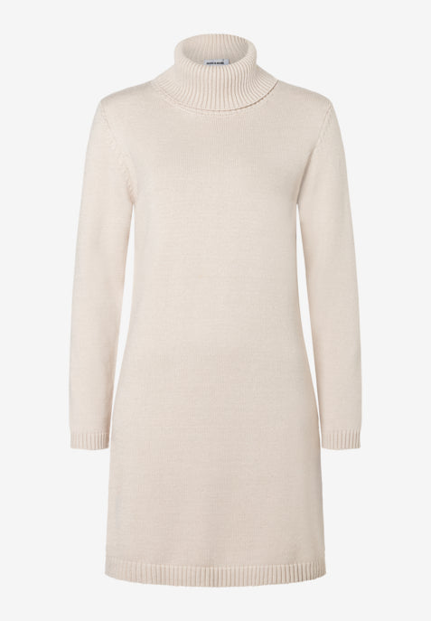 Truienjurk | Coltrui | Lange Mouwen | Gebreide Mini-jurk | Winterjurk-Boutique Moda