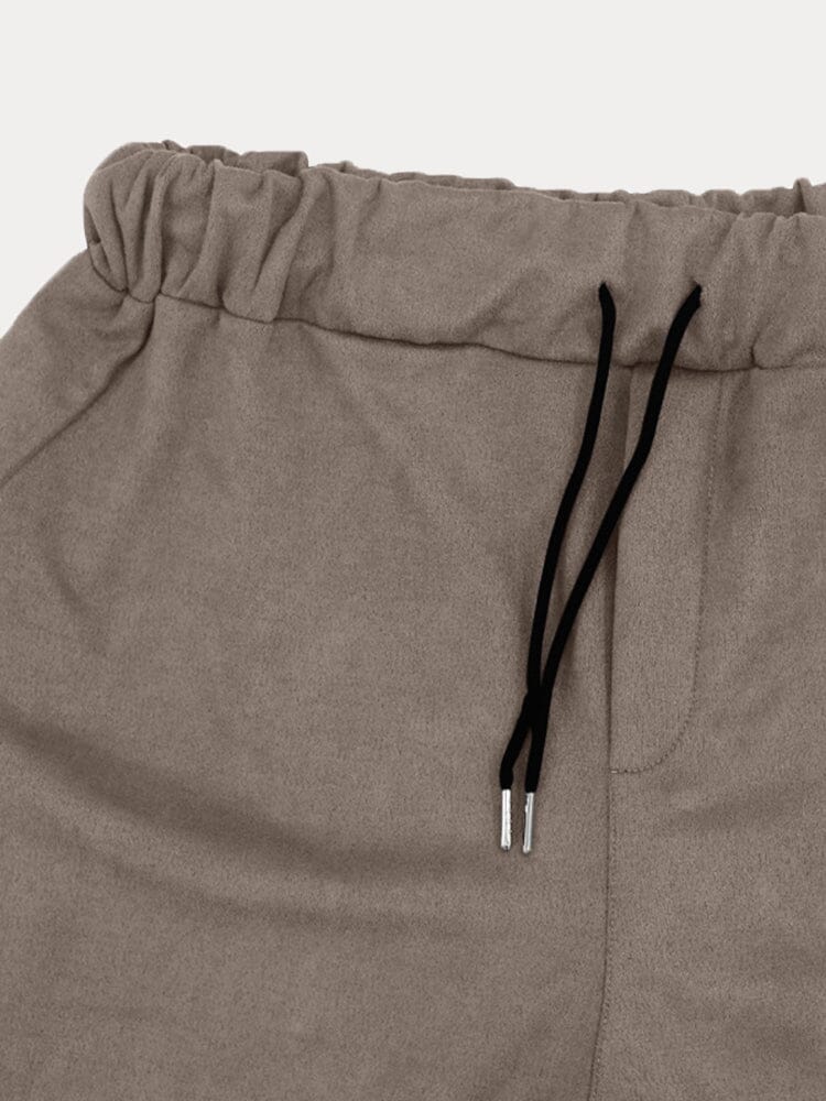 Tweedelige set - Casual overshirt met lange mouwen en broek voor heren-Boutique Moda