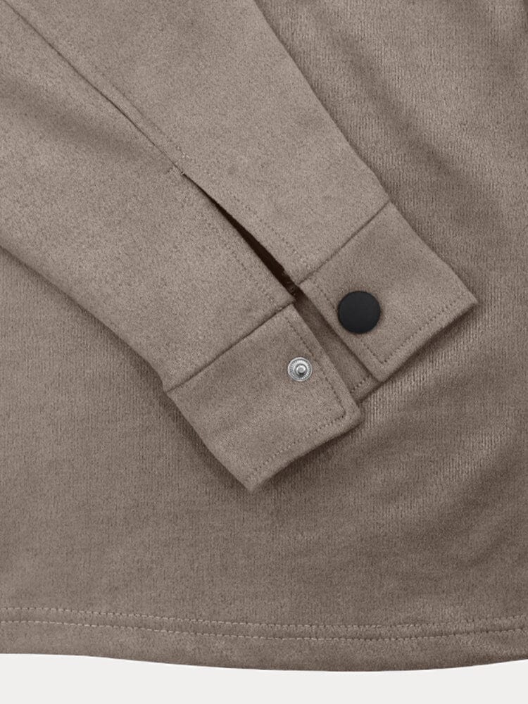 Tweedelige set - Casual overshirt met lange mouwen en broek voor heren-Boutique Moda