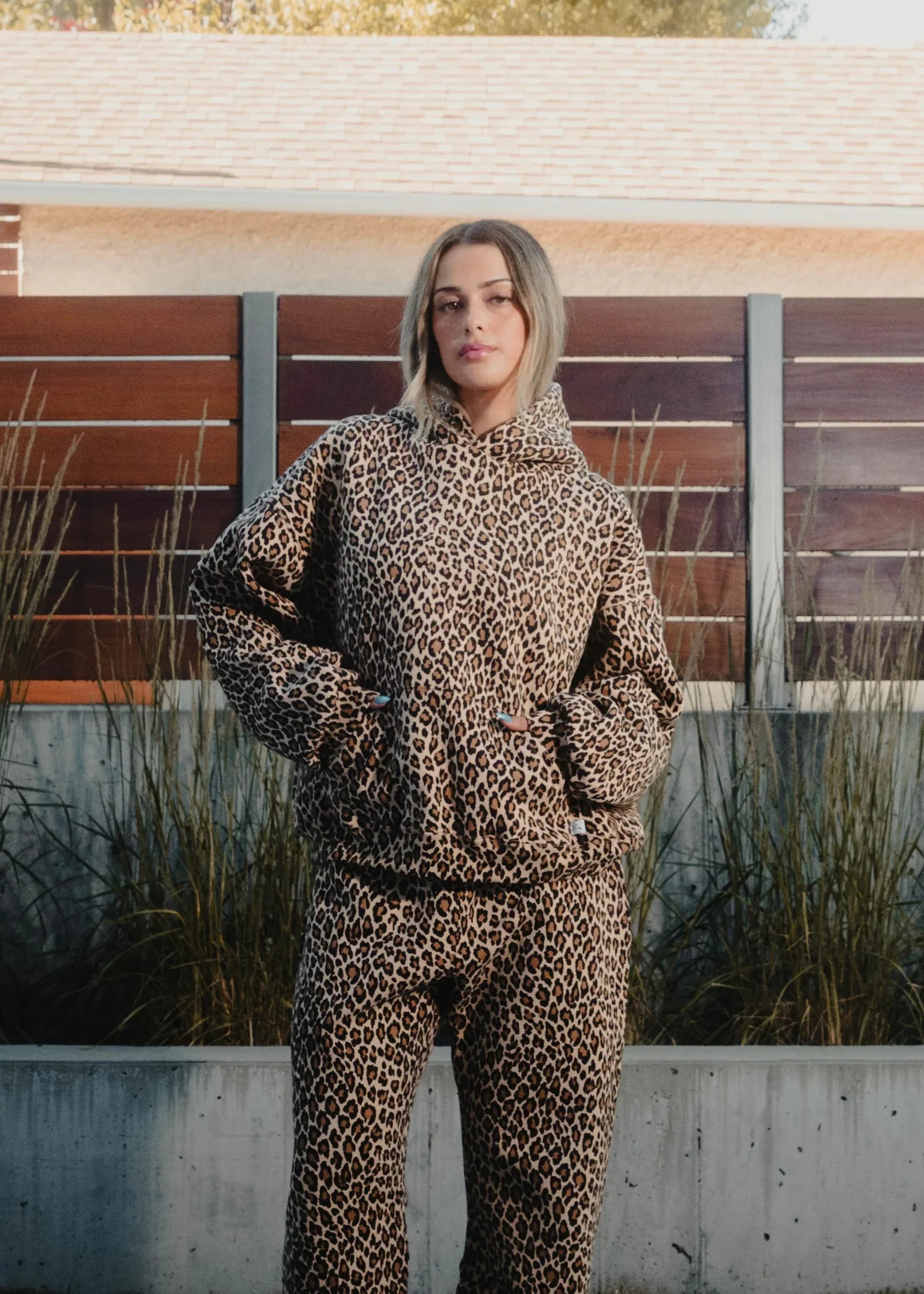 Unisex Hoodie | Luipaard | Zak | Oversized Hoodie | Trui Hoodie-Boutique Moda