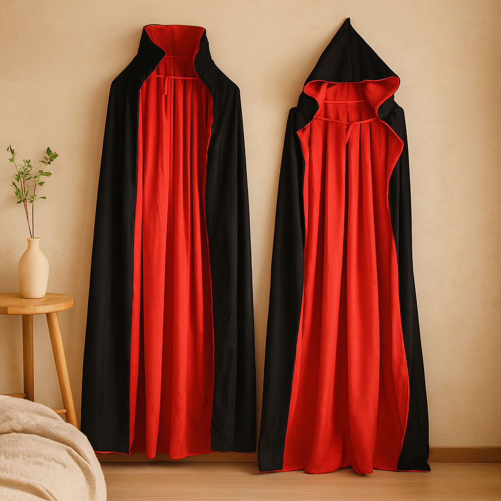 Vampiercape - Lange vampiercape Halloween-kostuum-Boutique Moda