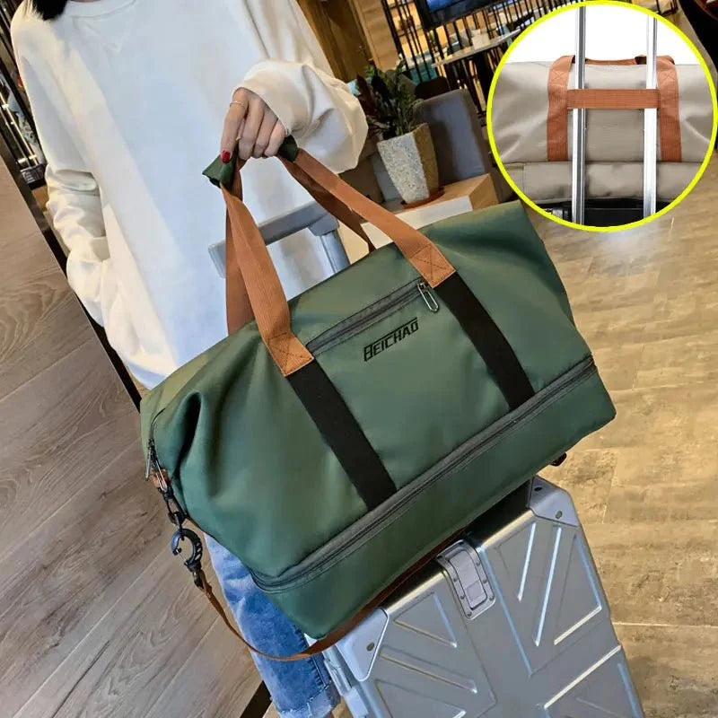 Weekendtas - Veel vakken - Schoenenvak - Reistas - Reistas-Boutique Moda
