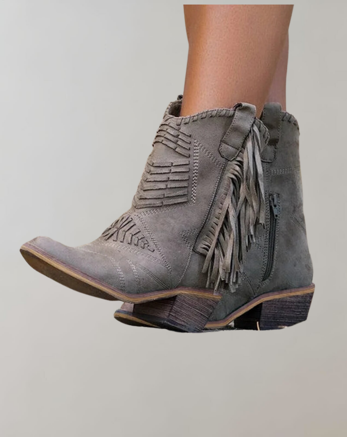 Westernlaarzen | Enkel | Franjes | Cowboylaarzen | Cowgirl-laarzen