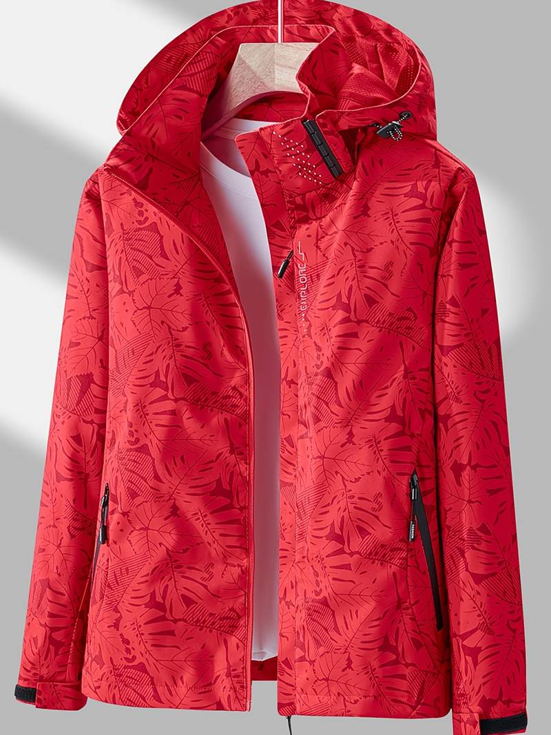 Windjack - Met capuchon - Ritssluiting - Waterdichte jas - Winddichte damesjas-Boutique Moda