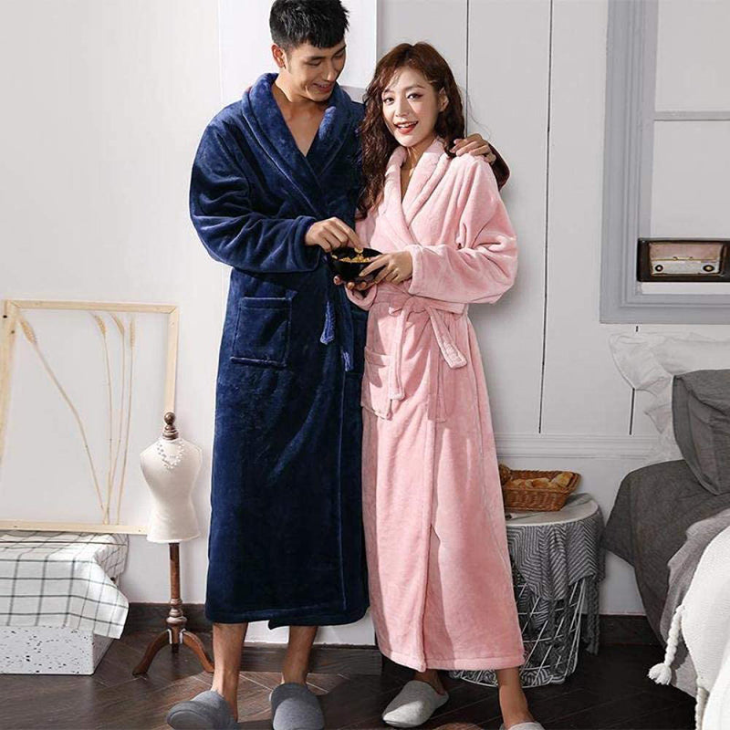 Winter Bathrobe | Zachte en gezellige badjas die u warm houdt tijdens de kille winter-Boutique Moda
