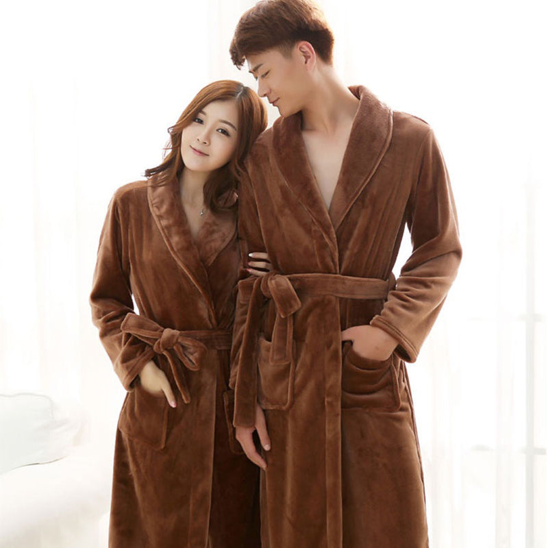 Winter Bathrobe | Zachte en gezellige badjas die u warm houdt tijdens de kille winter-Boutique Moda