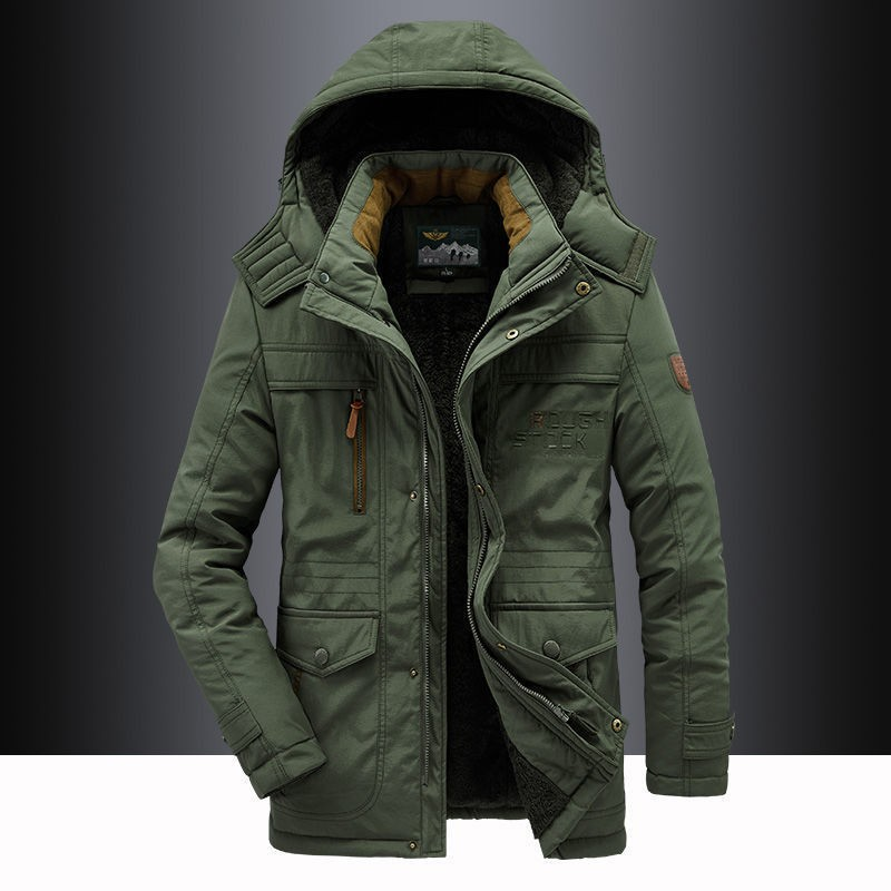 Winter Parka - Warme fleece gevoerde winterjas met capuchon voor heren-Boutique Moda