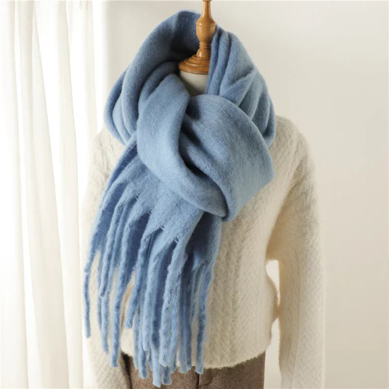 Winter Sjaal - Warm - Groot - Grove Sjaal - Damessjaal-Boutique Moda