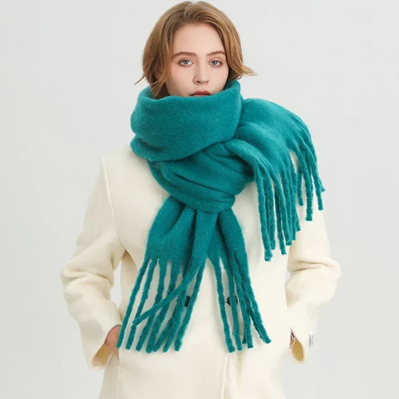 Winter Sjaal - Warm - Groot - Grove Sjaal - Damessjaal-Boutique Moda