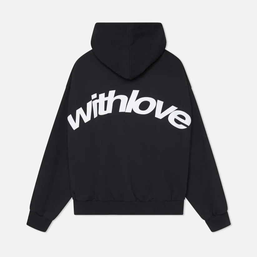 With Love Hoodie | Comfortabel | Pullover | Unisex Hoodie | Oversized Hoodie-Boutique Moda
