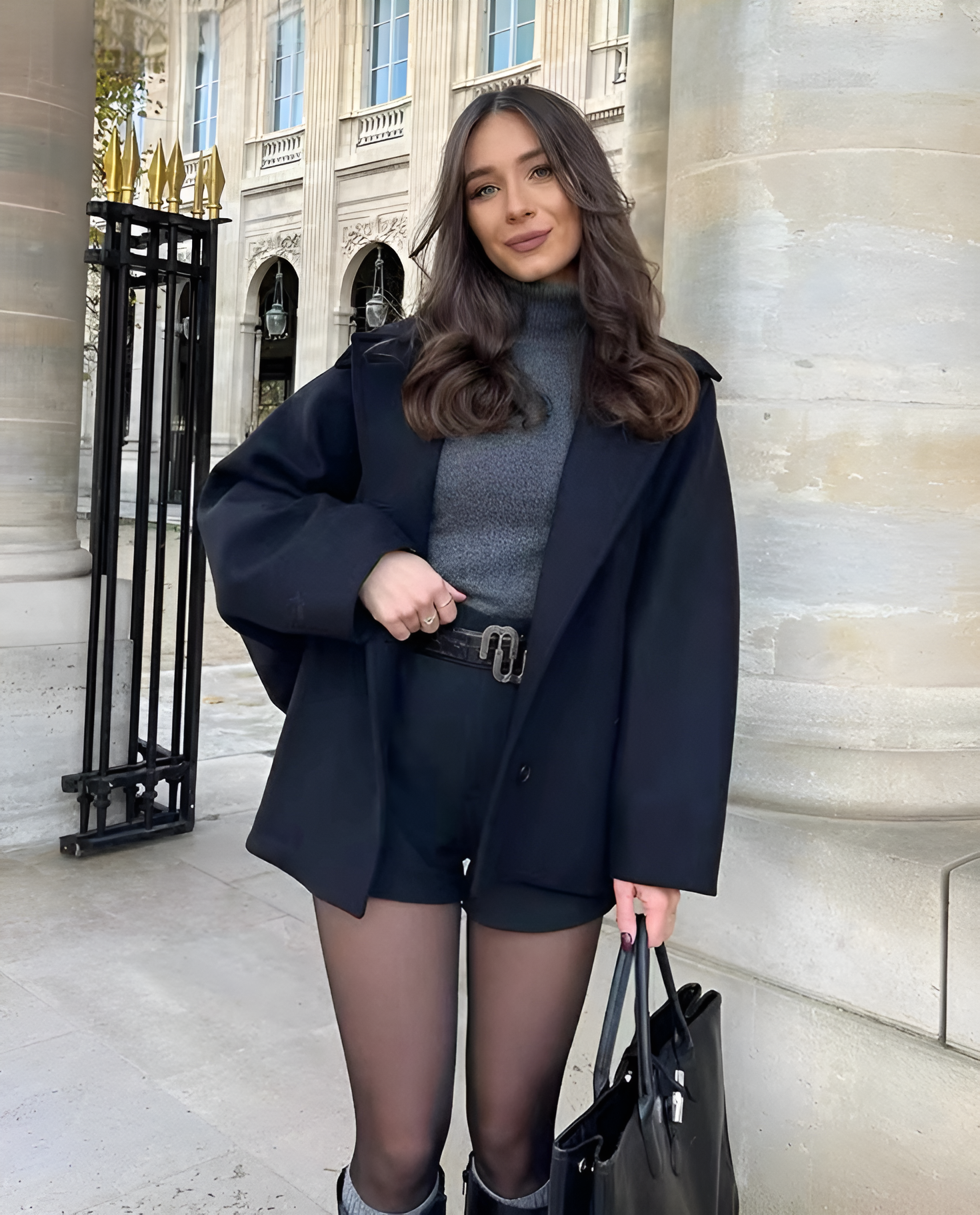 Wollen Trenchcoat | Kort | Single Breasted | Oversized Jack| Vrouwenjas-Boutique Moda