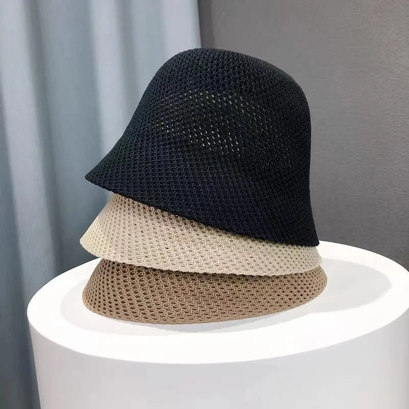 Zonnehoed - Lichtgewicht - Stro - Bucket Hat - Zomerhoeden voor dames-Boutique Moda