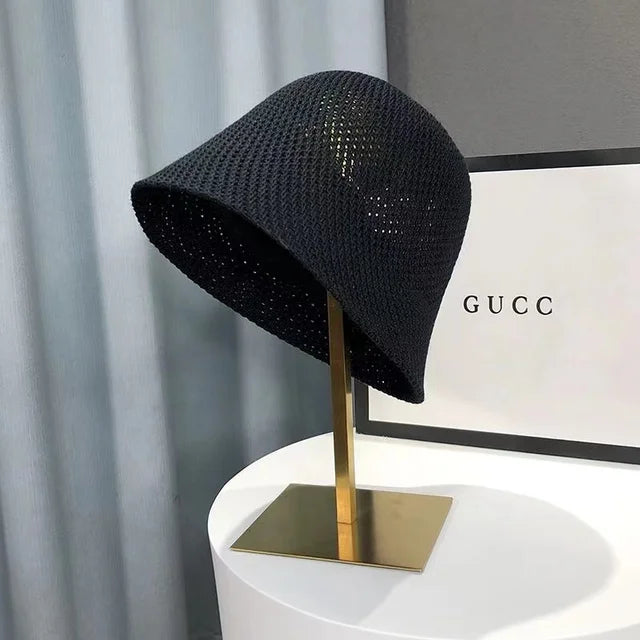 Zonnehoed - Lichtgewicht - Stro - Bucket Hat - Zomerhoeden voor dames-Boutique Moda
