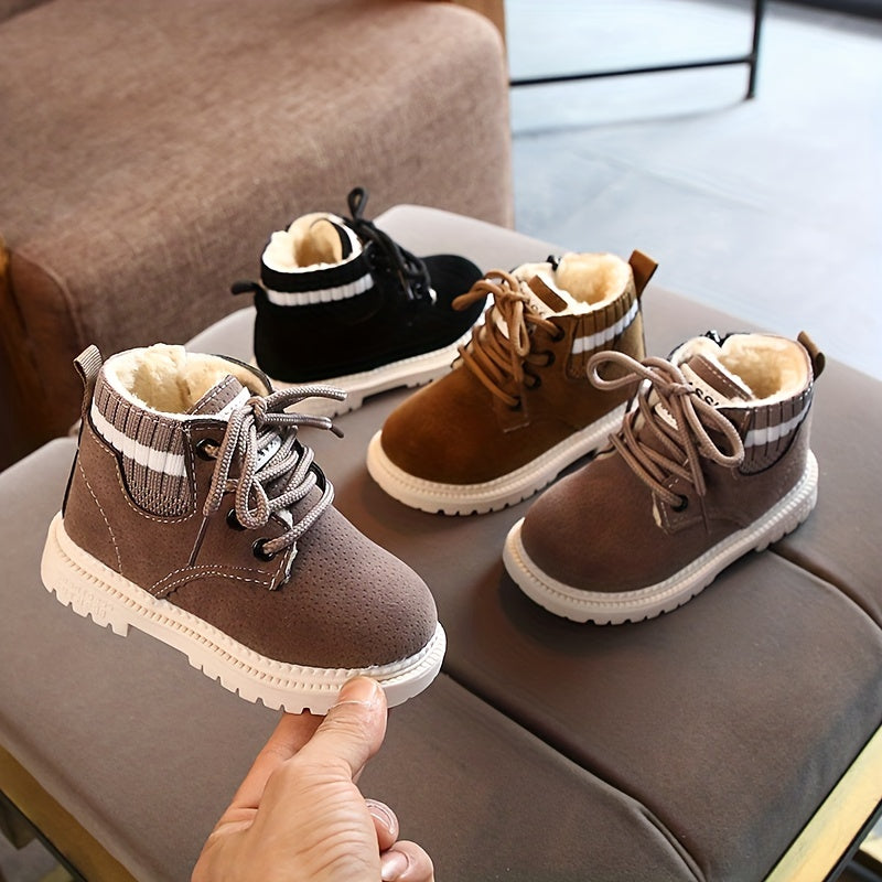 Zuigelingenlaarzen | Veterschoenen | Fleece gevoerd | Babylaarzen | Kinderlaarzen