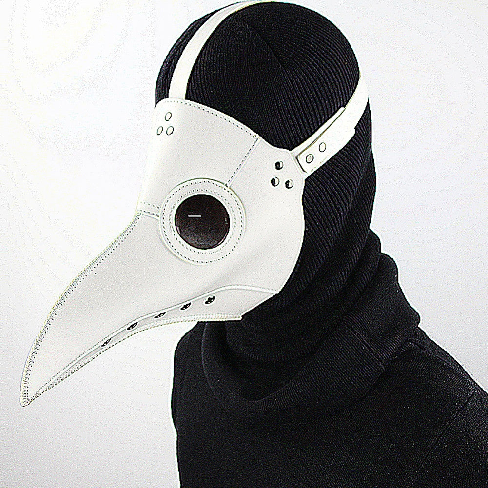 Klassiek Pestdokter Masker | Gladde Snavel | Kunstleer | Gesp