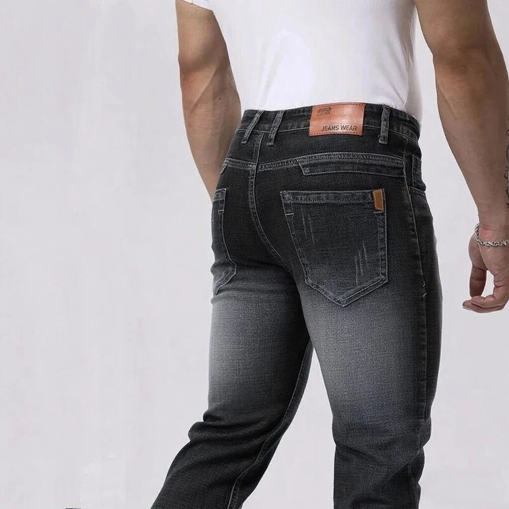 Stretch Jeans Heren | Rechte Pijp | Denim