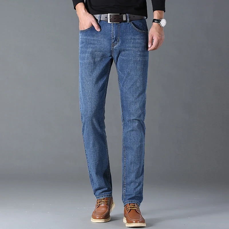Stretch Jeans Heren | Rechte Pijp | Denim