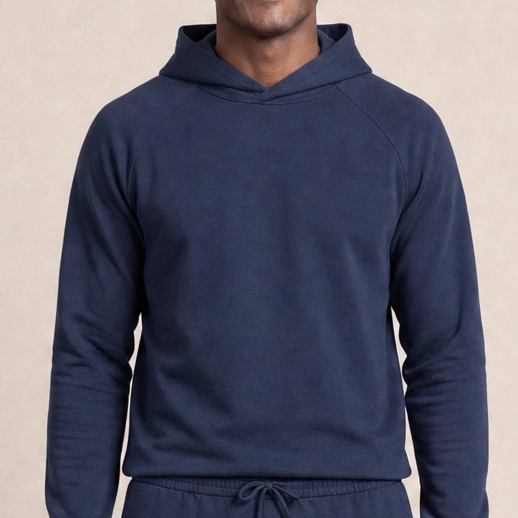 Huispak Heren | Hoodie en Joggingbroek | Lyocell | Marineblauw
