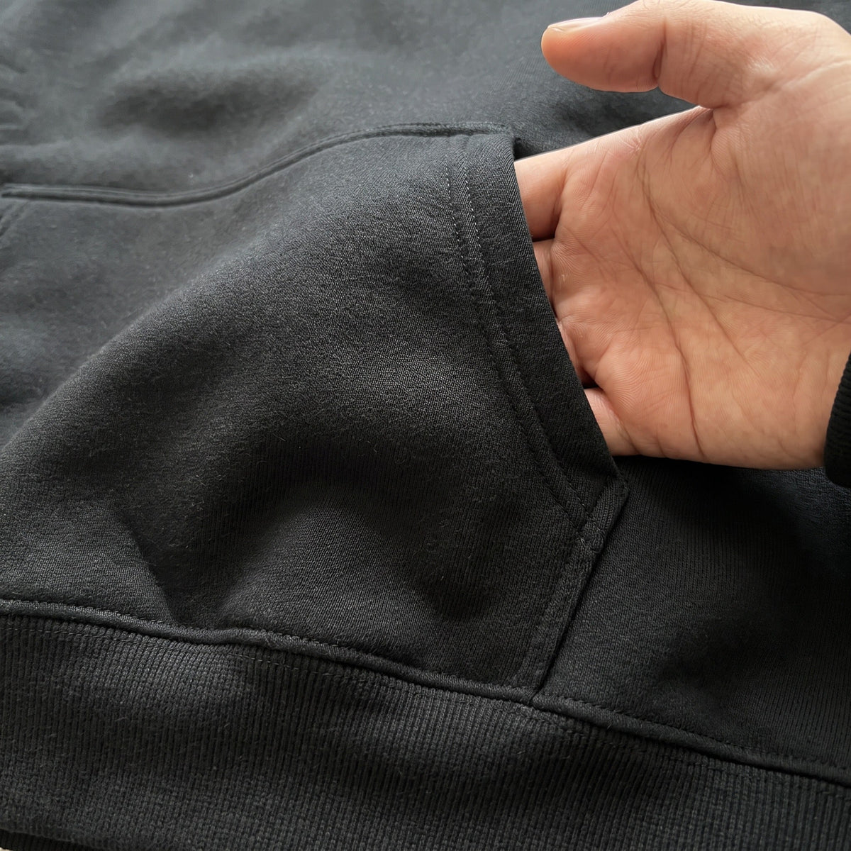 Oversized Hoodie Heren Effen | Kangoeroezak | 2 Kleuren