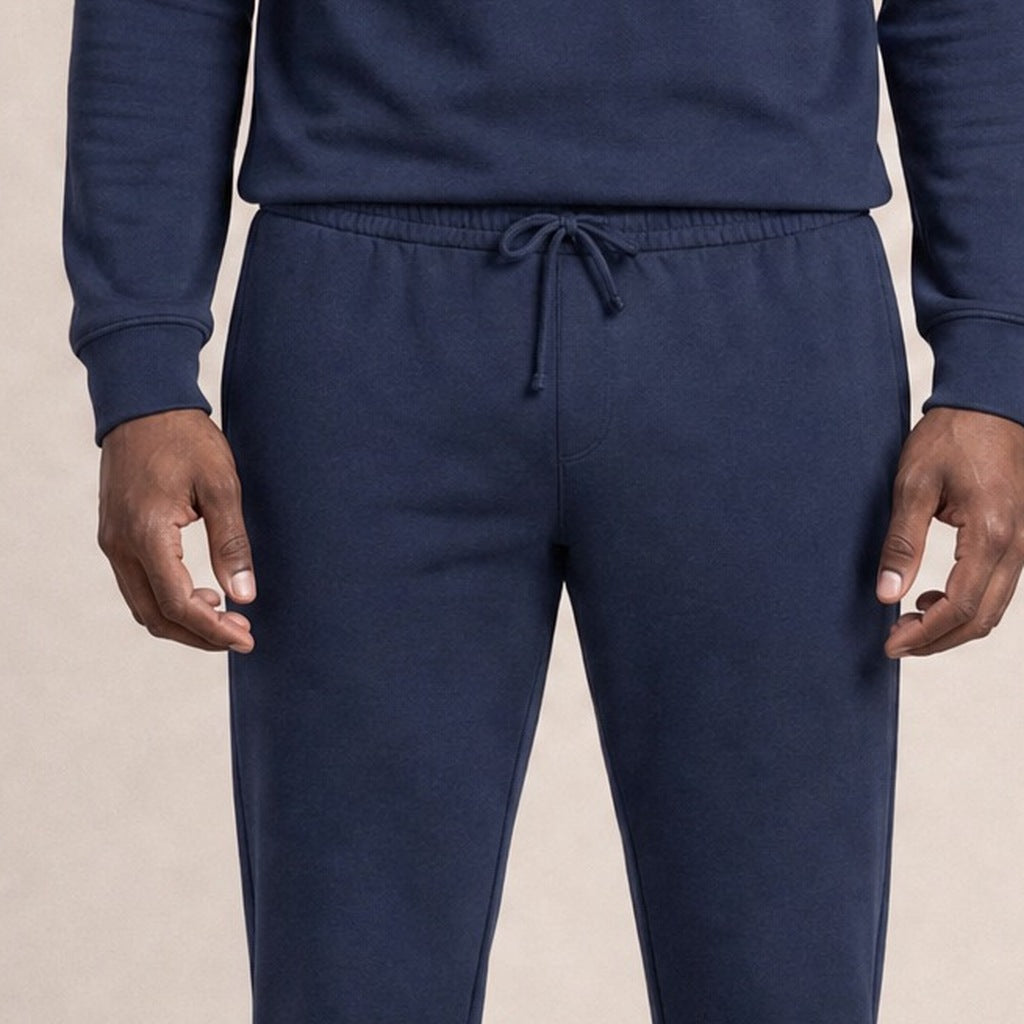 Huispak Heren | Hoodie en Joggingbroek | Lyocell | Marineblauw