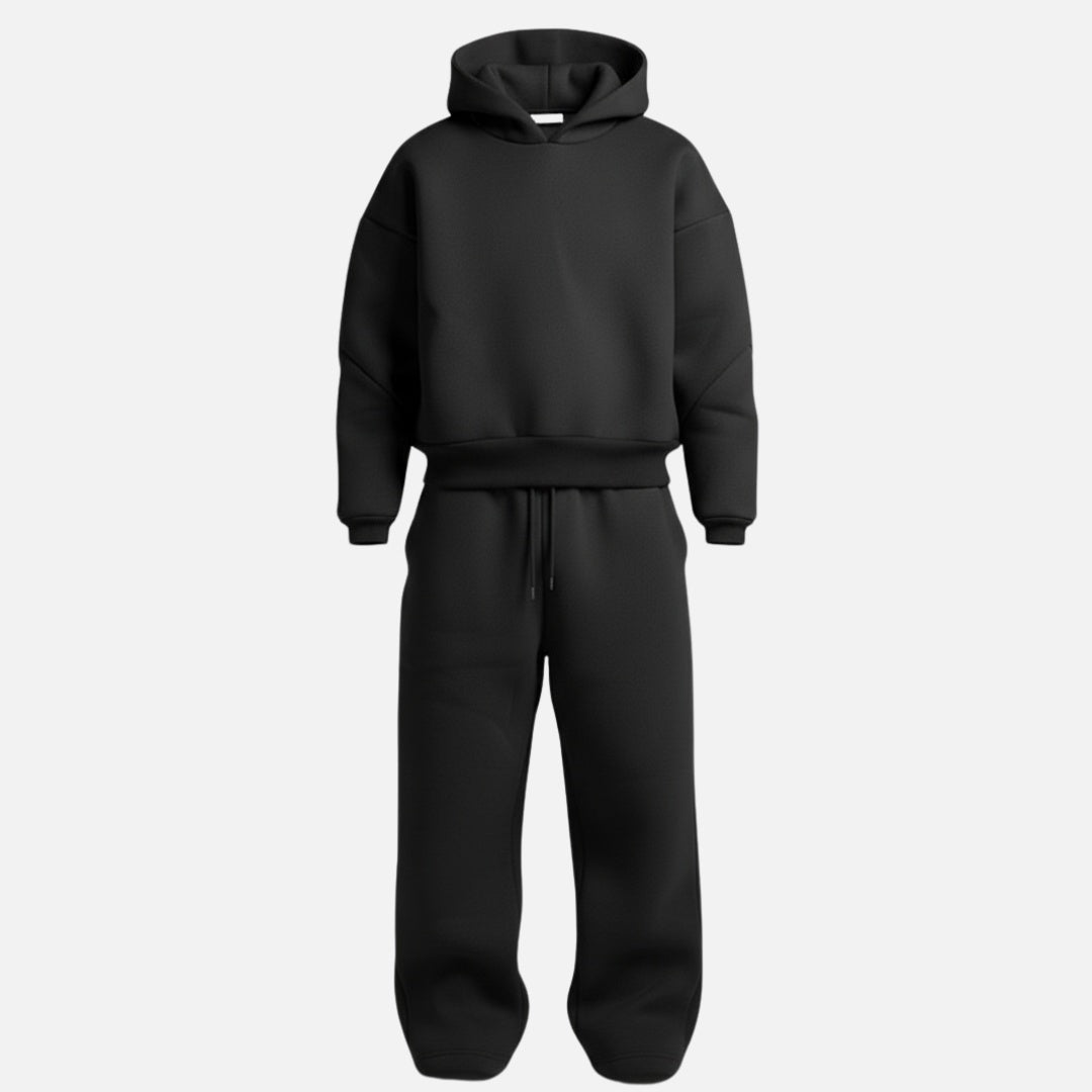 Oversized Joggingpak Heren | Hoodie en Wijde Joggingbroek | 6 Kleuren
