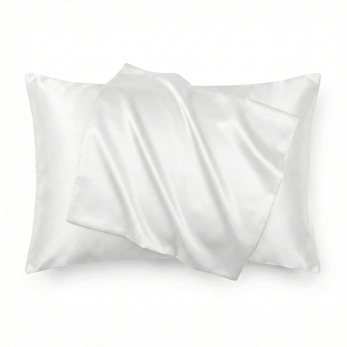 Kussensloop in Satijnlook | Envelopsluiting | 40 x 80 cm | 5 Kleuren